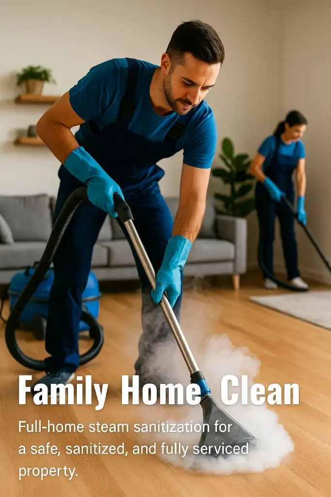 Family Home Clean (3–4 Bedrooms)
